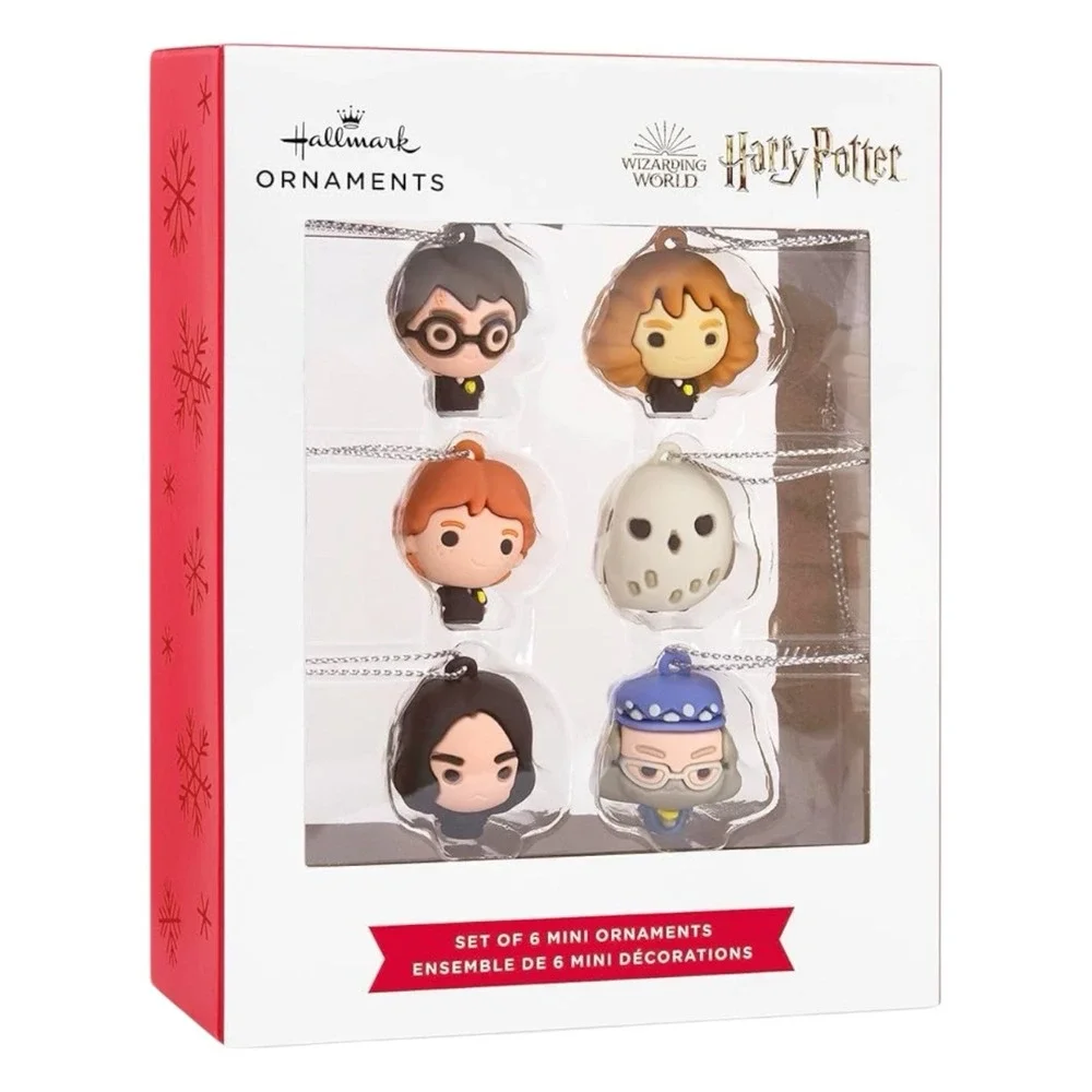 NEW 2021 Hallmark 6‎ Mini Ornaments Harry Potter Characters